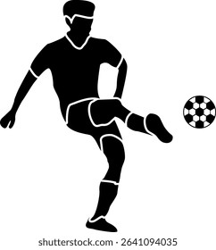 Poses When Playing Football As A Hobby