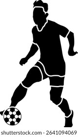 Poses When Playing Football As A Hobby
