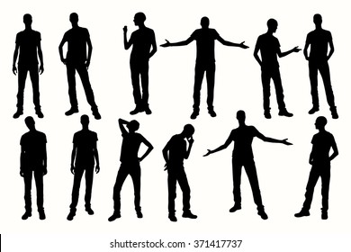 2,326 Man silhouettes proportions Images, Stock Photos & Vectors ...