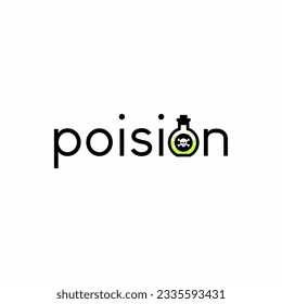 posion logo design, logotype and vector logo