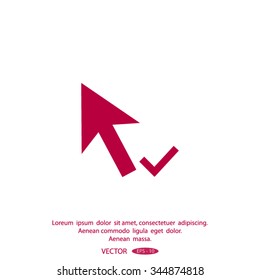 Position the cursor icon