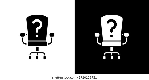 Position icon black and white filled.