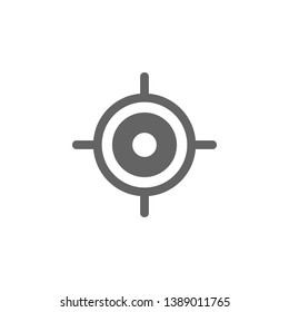 Position icon. Element of materia flat maps and travel icon. Premium quality graphic design icon. Signs and symbols collection icon for websites