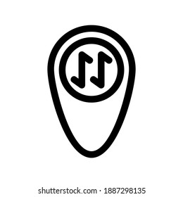 position icon or logo isolated sign symbol vector illustration - high quality black style vector icons
