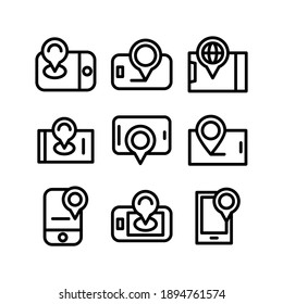 position icon or logo isolated sign symbol vector illustration - Collection of high quality black style vector icons
