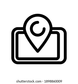 position icon or logo isolated sign symbol vector illustration - high quality black style vector icons
