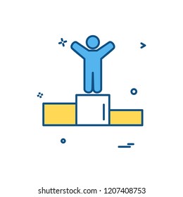 position icon vector design