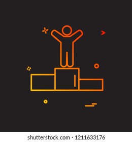 position icon vector design