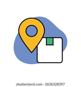 Position Icon vector stock illustration