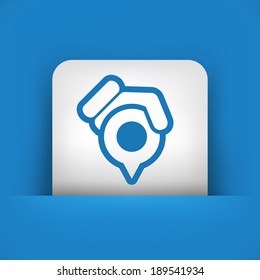 Position pointer icon