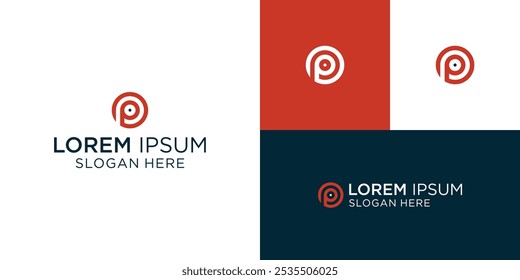 Position pointer logo - place or address symbol. Location and navigation vector icon.