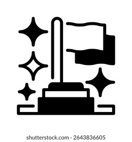 Positioning Line Icon, Outline Symbol for Brand Identity, Competitive Edge, Market Perception, Strategic Placement, and Customer Mindshare. Vector Sign Icon.