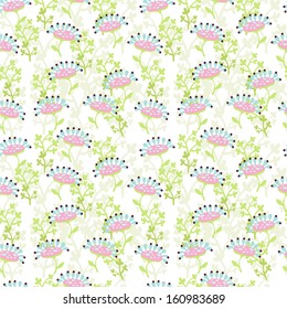 Positive abstract seamless