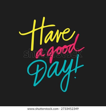 Positive affirmation quote, motivational text, bright colors