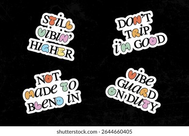 Positive Affirmation Stickers Collection pack