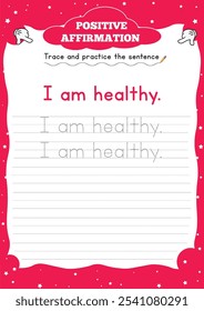 Positive Affirmation Worksheets for Kids" boost confidence and resilience with fun, engaging activities that encourage positive self-talk and a growth mindset.