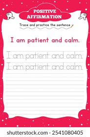 Positive Affirmation Worksheets for Kids" boost confidence and resilience with fun, engaging activities that encourage positive self-talk and a growth mindset.