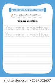 Positive affirmations are uplifting statements or phrases that encourage self-belief and foster a positive mindset. They are often used to counter negative thoughts, reduce stress