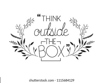 positive attitude message with hand made font