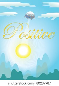   Positive background
