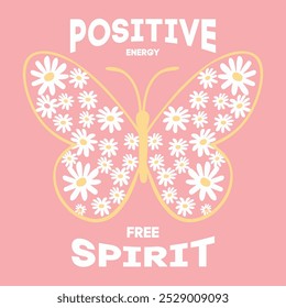 POSITIVE ENERGY OF THE BUTTERFLY ROSE