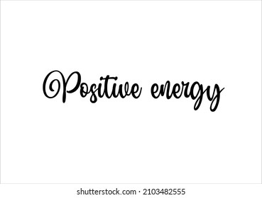 positive energy vector design hand drawn