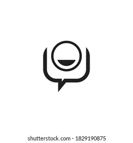positive feedback vector logo design template
