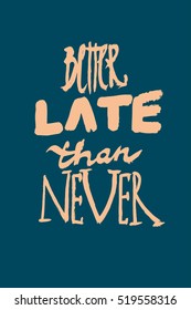 Positive happy quote lettering. Lettering design of positive happy quote for posters, t-shirts, cards. Happy quote calligraphy design.