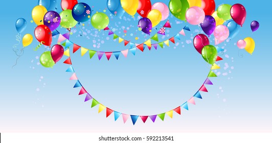 Positive holiday banner