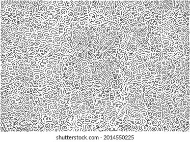 Slogan de letras positivas con elementos de doodle. Cita divertida para blog, afiche y diseño de impresión. Ilustración vectorial. Ilustración del vector