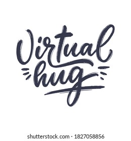 Positive lettering slogan in modern style. Element for posters, prints and fashion design. Hand drawn calligraphy quote. Trendy vector illustration.