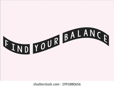 positive lettering vector hand drawn