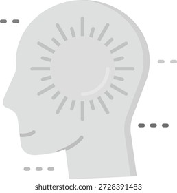 Design de ícone de vetor de linha positiva