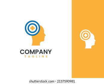 Positive Mind Logo Template, Positive Brain Logo