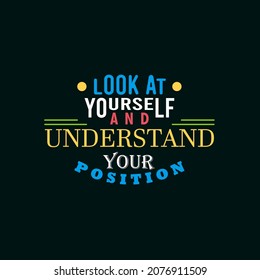 positive Modern calligraphy text. Print designs for t-shirts, pin labels, badges, stickers, greeting cards, banners. Black and white vector illustration