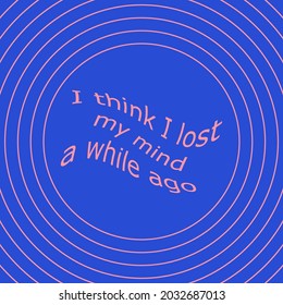 Positive motivation poster on trendy abstract background in neutral colors.