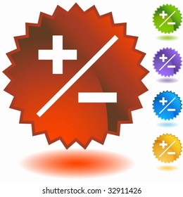 Insignia negativa positiva