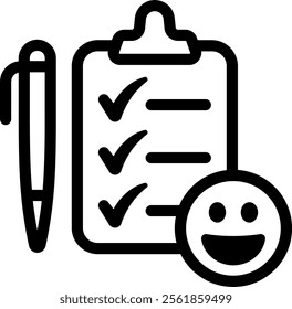 positive note positive note checklist list report smile happy 5488