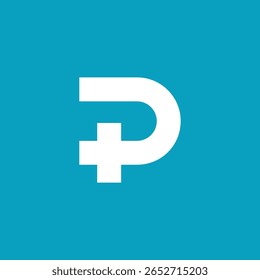 Modelo de vetor de design de logotipo Positive Plus