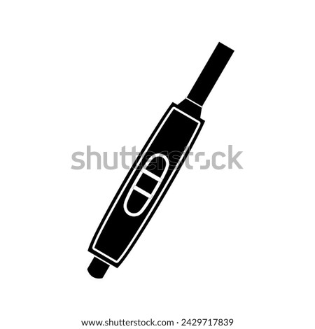 Positive pregnancy test icon. Vector  illustration.