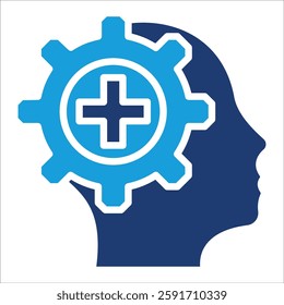 Positive Psychology Icon Element For Design
