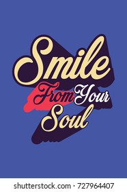 positive quote design poster vector illustration