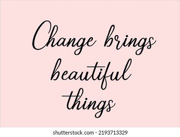 positive quote hand drawn design vector 
