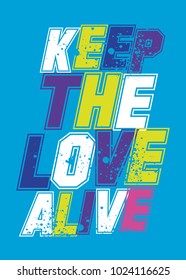 positive quote love poster vector design colorful