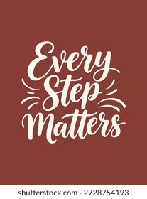 Letras de Mão de Roteiro Motivacional de Citação Positiva