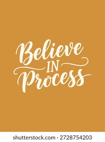Letras de Mão de Roteiro Motivacional de Citação Positiva