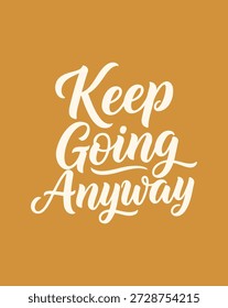 Letras de Mão de Roteiro Motivacional de Citação Positiva