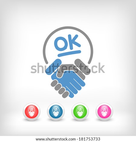 Positive result concept icon