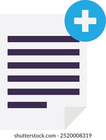Icono de calificación positiva Ilustración plana de Vector