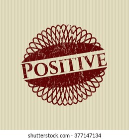 Positive rubber grunge texture stamp